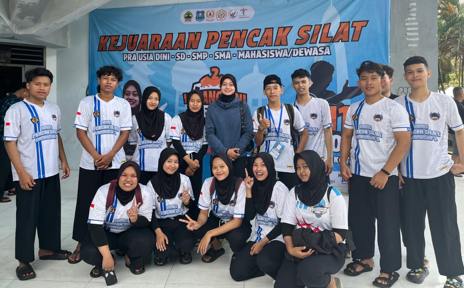 Persiapan pertandingan hari kedua